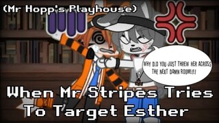 When Mr Stripes Tries To Target Esther|| Mr Hopp's Playhouse 2||