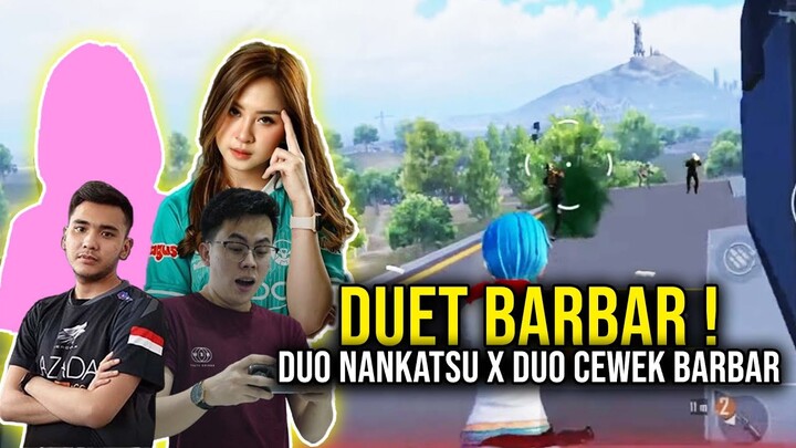 MABAR SAMA DUO CEWEK BARBAR ?! LANGSUNG KITA BUKTIIN TEKNIK DBS KITA WKWKWK !! - PUBG MOBILE