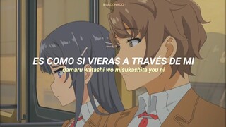 Seishun Buta Yarou wa Bunny Girl Senpai no Yume wo Minai OP. Full | Kimi no Sei - Sub. Español 『AMV』