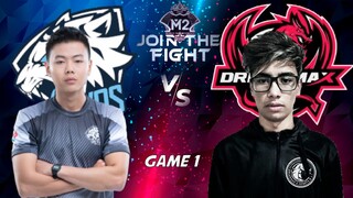 EVOS VS DREAMMAX MATCH KE 1 M2!! NGERI BGT META EVOS HAYABUSA + CLAUDE WAR NYA KUAT BGT BOSS!!