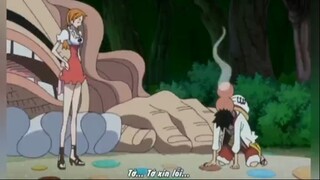 Cứu chị đại Nami nhưng cuối cùng lại bị ăn đấm #anime #onepiece