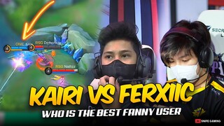 KAIRI vs FERXIIC, WHO IS THE BEST FANNY USER?