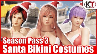 DEAD OR ALIVE 6 - Santa Bikini Costume Pack Trailer