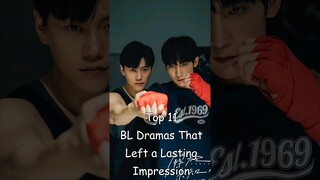 Top 11 BL Dramas That Left Lasting Impression on Me and Lingered in My In My Thoughts #blrama #bl