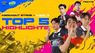 Những pha cân 3 cân 4 cực mượt tại Tuần thi đấu thứ 2 | Top 5 Highlight Tuần 2 FFWS SEA 2024 Spring