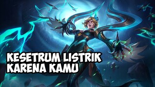 Awas kesetrum listrik! musuh auto lari