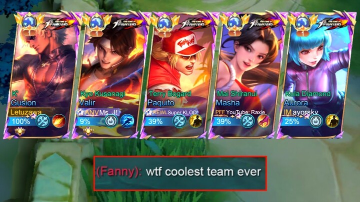 5 MAN NEW KING OF FIGHTERS IS FINALLY HERE!! (coolest team ever??)
