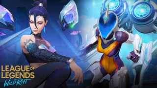 Kai'Sa Skins Comparison | KDA All Out & Bullet Angel Kai'Sa | Wild Rift