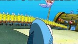 เจ้านายทำสำเนา Spongebob จำนวนนับไม่ถ้วนและขอให้พวกเขาไปที่ Krusty Krab เพื่อขโมยสูตรลับ