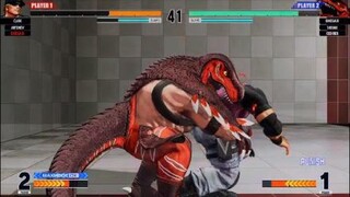 KOF15　世界１位ダイナソー　投げだけではない…１５Hit打撃コンボ