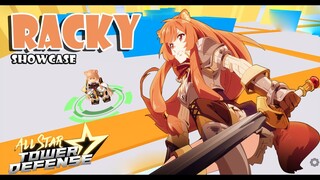 SHIELD HERO 1ST COMPANION "RACKY OR RAPHTALIA" SHOWCASE - ASTD