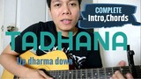 TADHANA Guitar Tutorial (INTRO,CHORDS,TABS) - Up Dharma Down