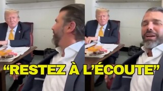 MDL NEWS-DONJR ET SON PÈRE DURANT LA PAUSE À L’ INTÉRIEUR DE LA COUR DE JUSTICE:”ÇA VA ÊTRE GÉNIAL"