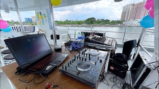 Sound system setup at Yacht by SDSS vlog