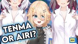 She mistook Airi For Tenma? Because of the shirt? - Kaneko Lumi (Phase Connect) [VTuber Clip]