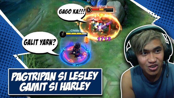 Pagtripan si Lesley Gamit si Harley