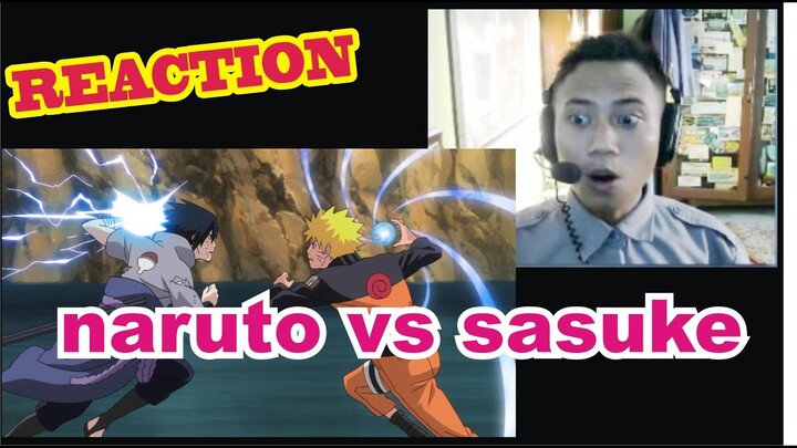 INDONESIA REACTION : sedih banget, naruto vs sasuke reaction