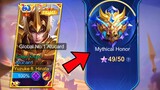 MY LAST ALUCARD MATCH TO REACH MYTHICAL GLORY! (Win or Lose?) - NO EDIT SOLO RANK GAMEPLAY