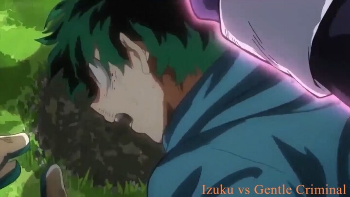 Izuku vs Gentle Criminal