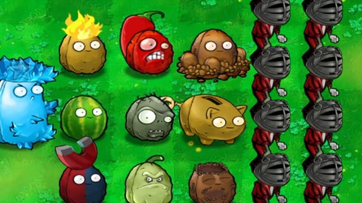 pvz phiên bản lai 50 cây vs 50 vua nhảy