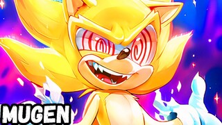 TESTEI O SONIC BIRUTA NO JUMP FORCE MUGEN (SONIC FLEETWAY)