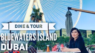 BLUEWATERS Island Dubai Tour and Dine in at Mitts & Trays - Tourist Destination  (Valentine Dinner)