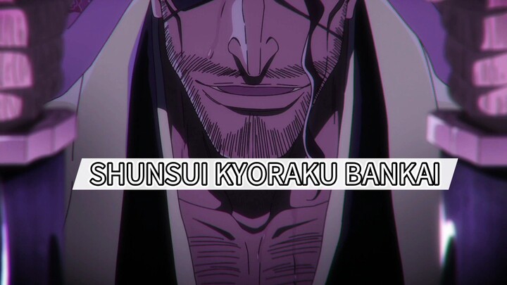 Shunsui Kyoraku bankai