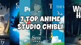 TOP 7 anime studio Ghibli