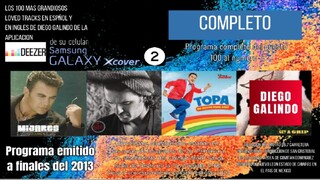 L. 100 + G. L. T. de D. G. de la A. Deezer de su C. Samsung G. Xcover 2 (V. VH1 Norte) (COMPLETO)
