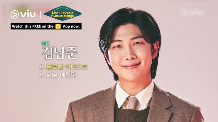 BTS RM's First Variety as a Fixed Member 💜 | Watch FREE on Viu!