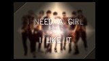 [MASHUP] 방탄소년단 (BTS) - I Need A Girl (Radio Live.) + 좋아요 (I Like It) Remix.