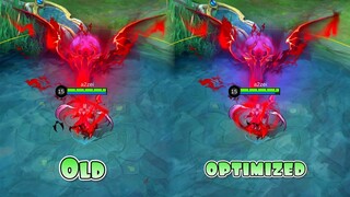 Cecilion Crimson Wings Optimized Skill Effects MLBB