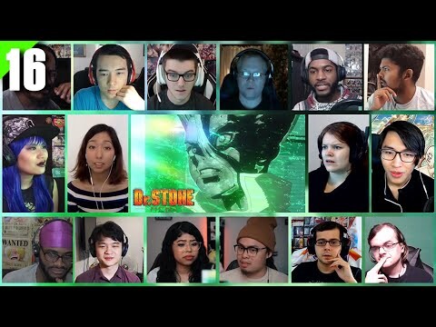 Dr. Stone Season 1 Episode 16 Reaction Mashup | ドクターストーン