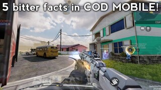 5 bitter fun facts in Cod mobile