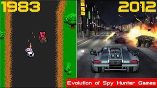 Evolution of Spy Hunter Games [1983-2012]