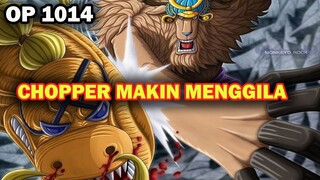 OP 1014 !! CHOPPER DAPAT KEMAMPUAN BARU DARI CAESAR | QUEEN MAKIN TERDESAK ( ONE PIECE )