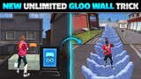 FREE FIRE NEW UNLIMITED GLOO WALL TRICK AFTER UPDATE | FREE FIRE NEW TRICKS - GARENA FREE FIRE