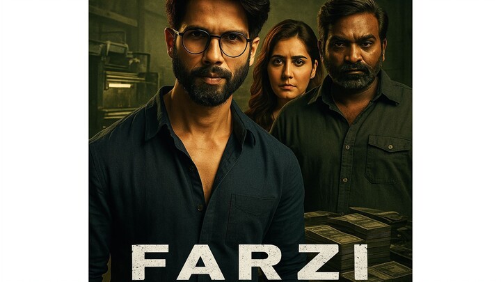 Farzi S01E02 Shahid Kapoor  Raashii K  Vijay Sethupathi Hindi 720p