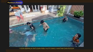 1 Koin Berdiah uang Auto baku hantam