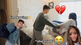 BREAKUP PRANK ON GIRLFRIEND!! *EMOTIONAL*