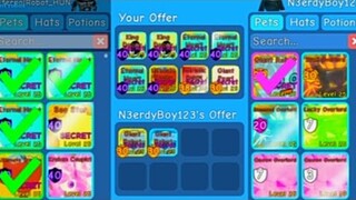 10 CRAZIEST TRADES IN BUBBLEGUM SIMULATOR! (ROBLOX)