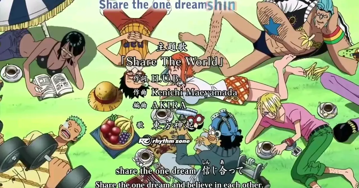 One Piece Opening Theme Song 14 Bilibili