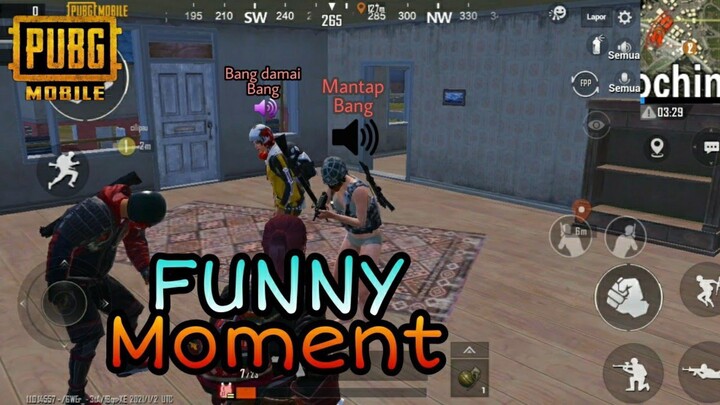 Funny moment in Pubg mobile - PUBG MOBILE INDONESIA