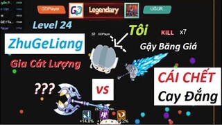 Weapon.io - #16 : Tướng Mạnh "Gia Cát Lượng" Level 24 và Cây "Gậy Băng Giá" Nhận Cái CH.ẾT Cay Đắng!