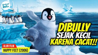 PENGUIN CACAT SELAMATKAN RASNYA!! | ALUR CERITA HAPPY FEET (2006)