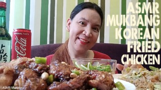 ASMR MUKBANG KOREAN FRIED CHICKEN WITH SOJU