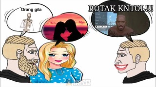 Yg Orangtua Gw Pikirkan, Ketika Ngeliat Gw Senyum² Sendiri (BOTAK KNTOL)