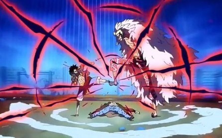 Pertempuran Klasik One Piece, Luffy vs Doflamingo