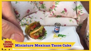 Miniature Mexican Tacos Cake | Bánh Tacos Của Mexico | Small Kitchen Corner