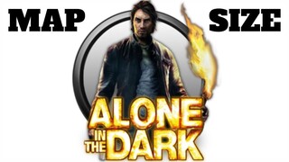 HOW BIG IS THE MAP in Alone in the Dark? Run Across the Map